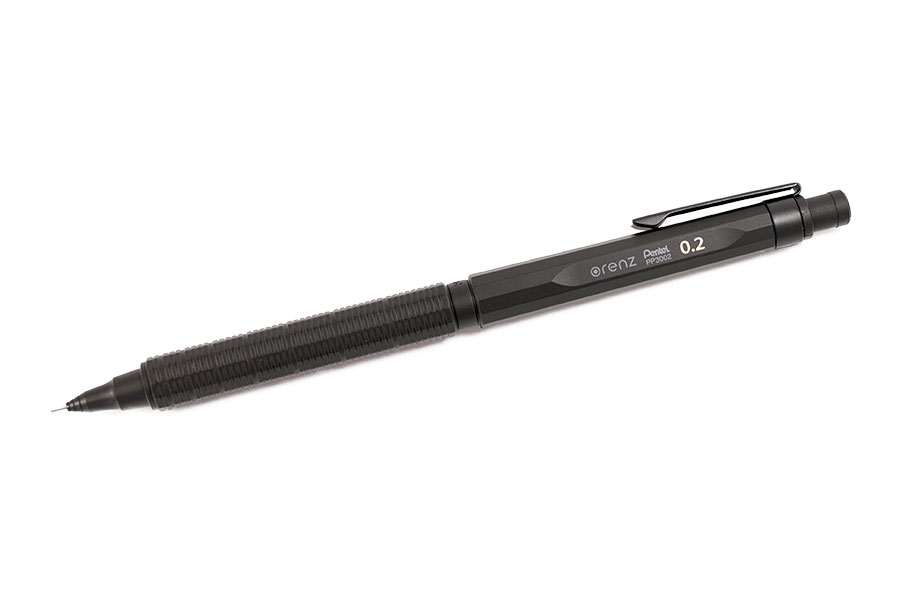 Pentel Mechanical Pencil Orenz Nero 0.2mm Black Body PP3002-A 