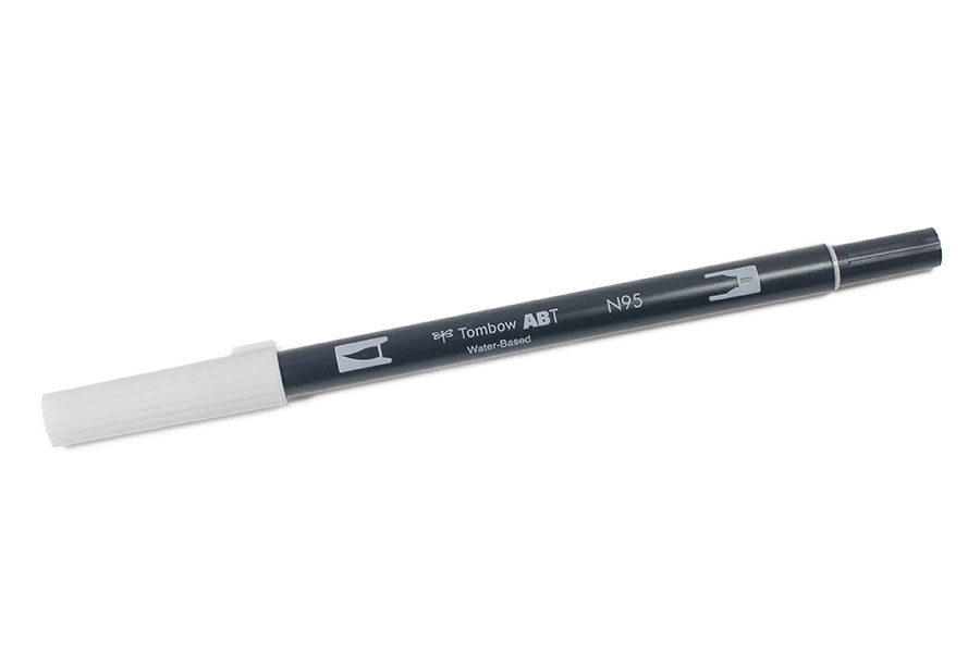 Tombow ABT N95 Dual Brush Pen-Cool Grey 1