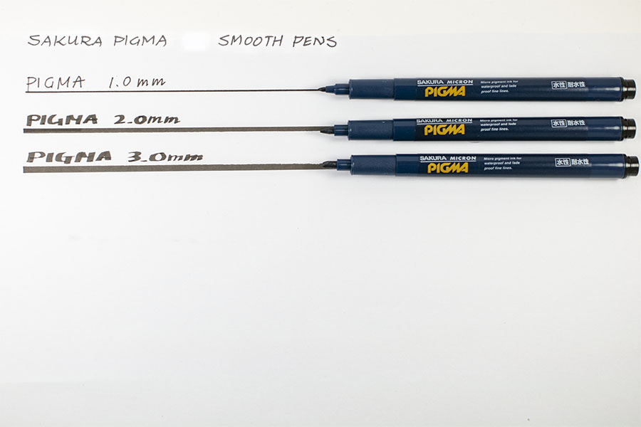 Pigma Micron 1 Black Sakura Pigment Ink Pen ESDK1#49
